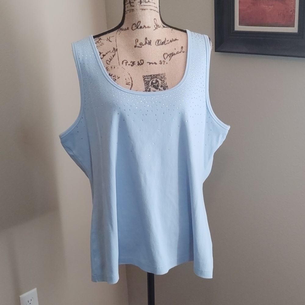 Light blue Tank top